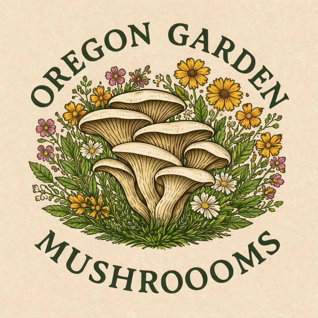 Oregon Garden Mushrooms logo